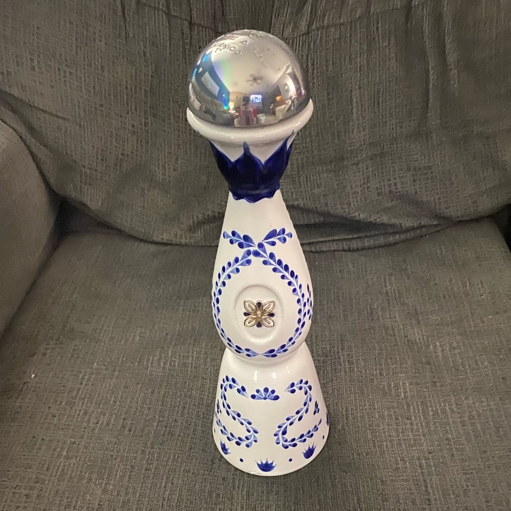 Clase Azul empty tequila bottle